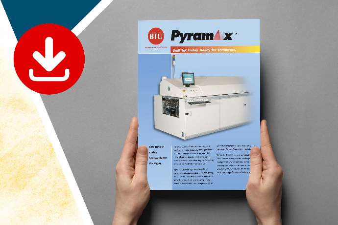 Nitrogen Reflow Soldering Pyramax 150N Z12 Reflow Oven BTU Reflow Oven